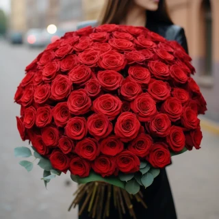 Букет Мэни роуз